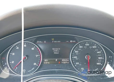 2015 Audi A6 2.0T Premium from USA, damaged, VIN WAUGFAFC1FN006225